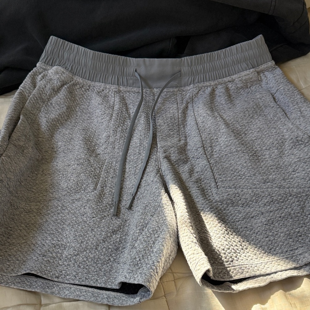 lululemon athletica Men's Gray Athletic Shorts